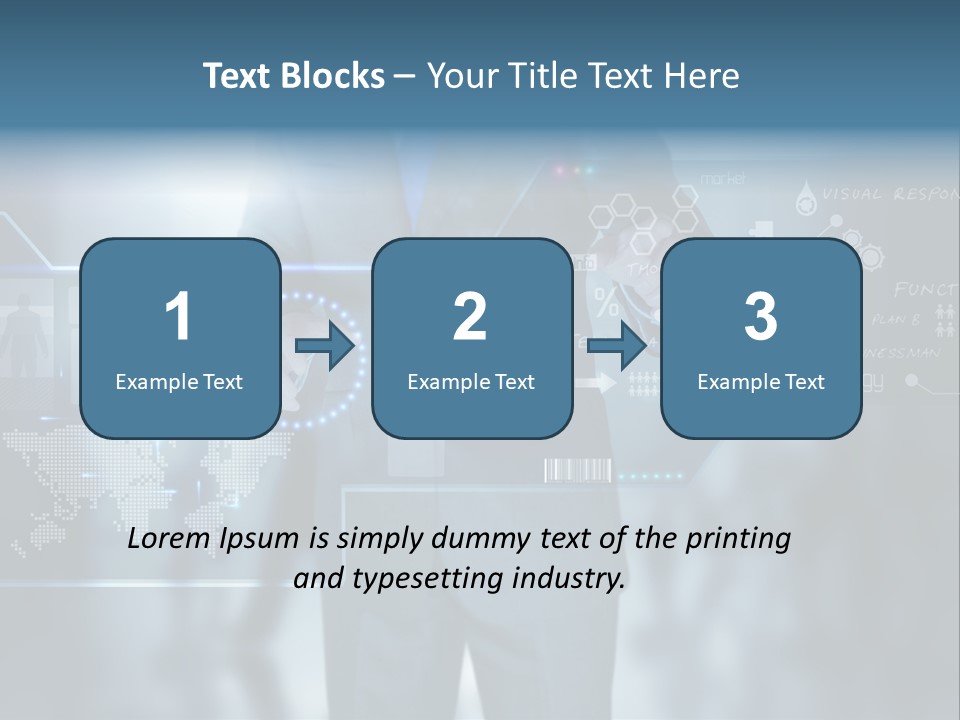 Communication Background Concept PowerPoint Template
