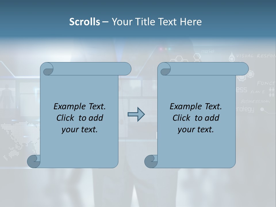 Communication Background Concept PowerPoint Template