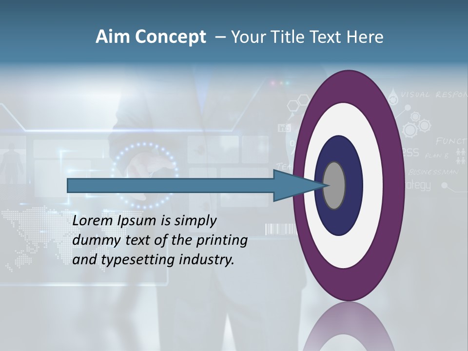 Communication Background Concept PowerPoint Template