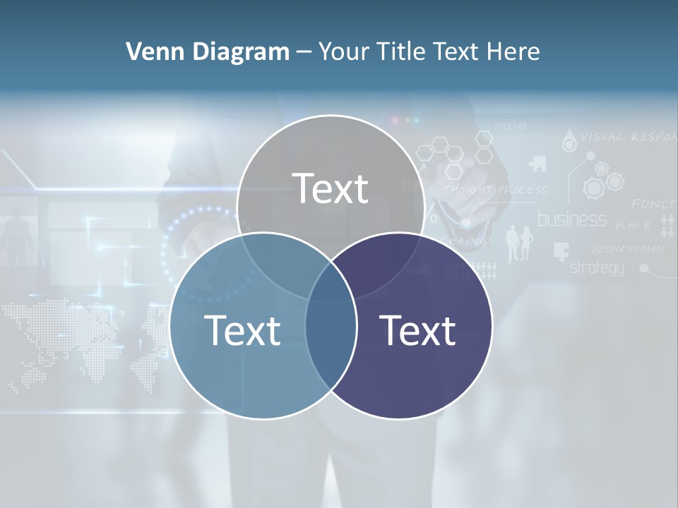Communication Background Concept PowerPoint Template