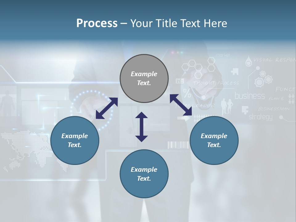 Communication Background Concept PowerPoint Template