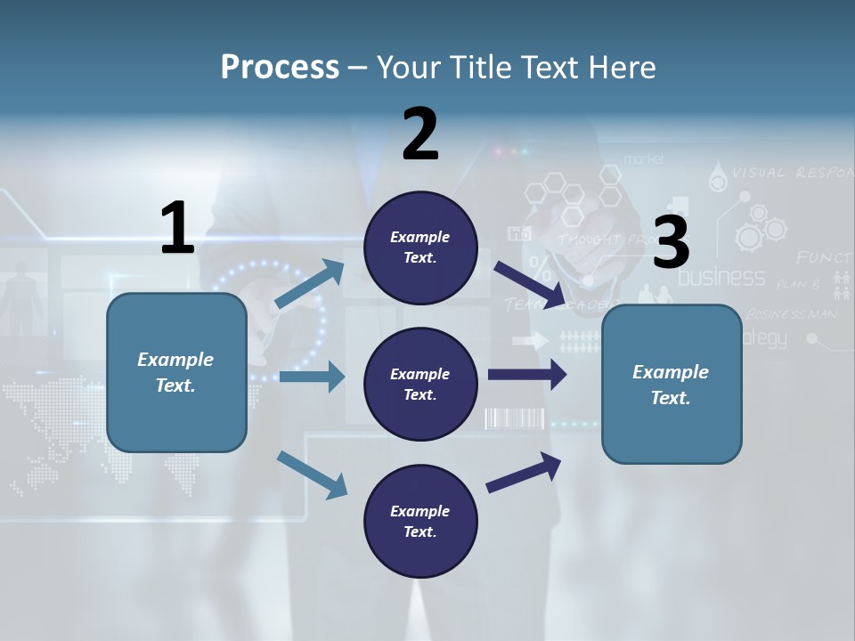 Communication Background Concept PowerPoint Template