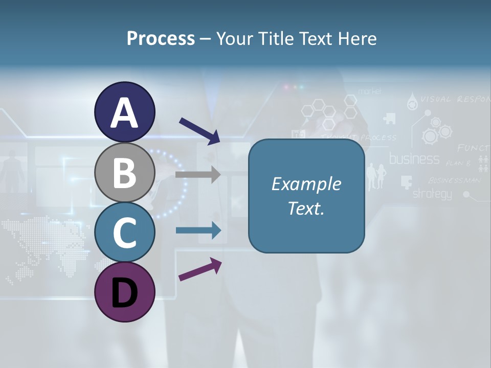 Communication Background Concept PowerPoint Template