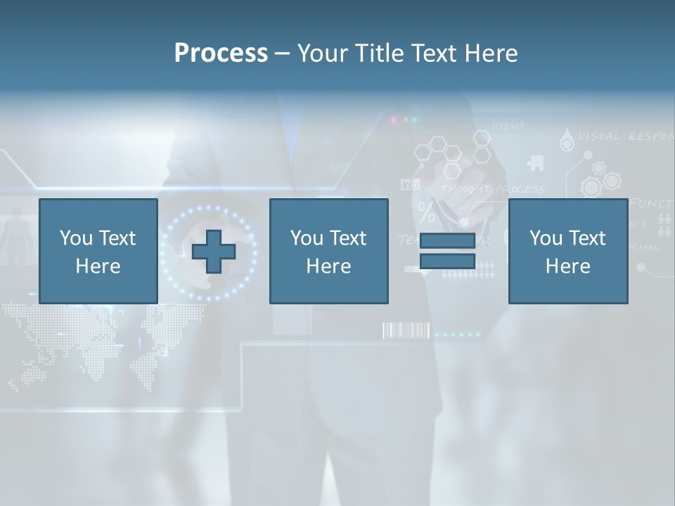 Communication Background Concept PowerPoint Template
