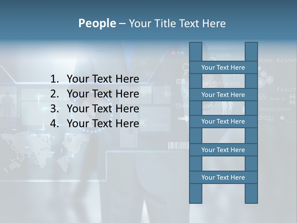 Communication Background Concept PowerPoint Template