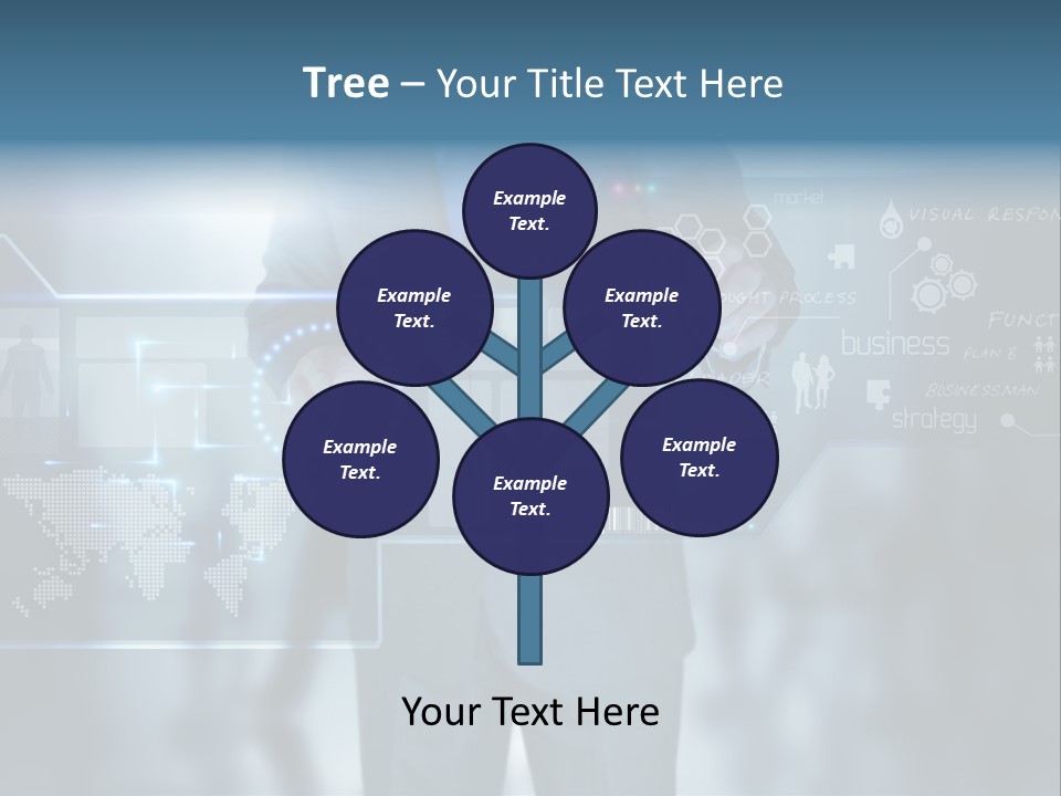Communication Background Concept PowerPoint Template