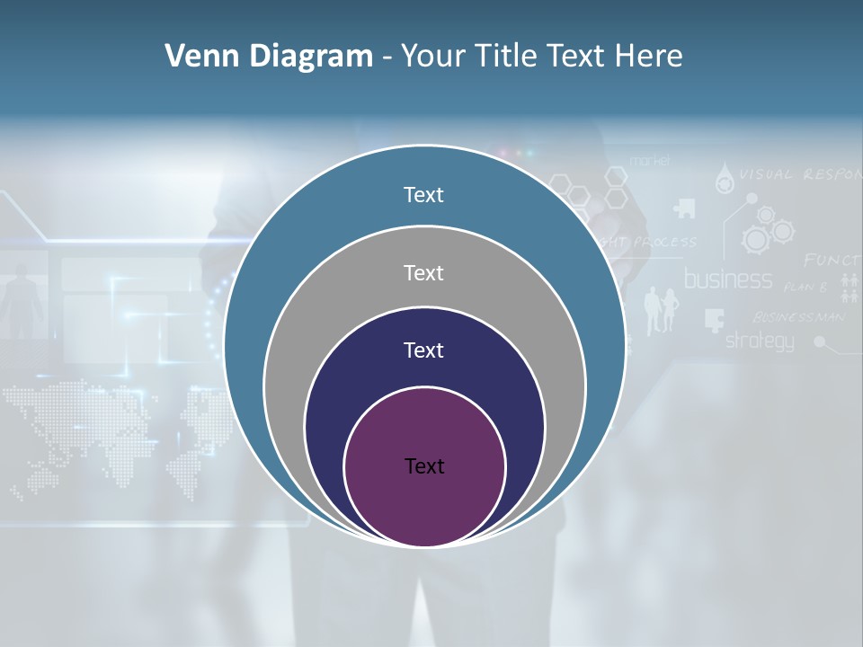 Communication Background Concept PowerPoint Template