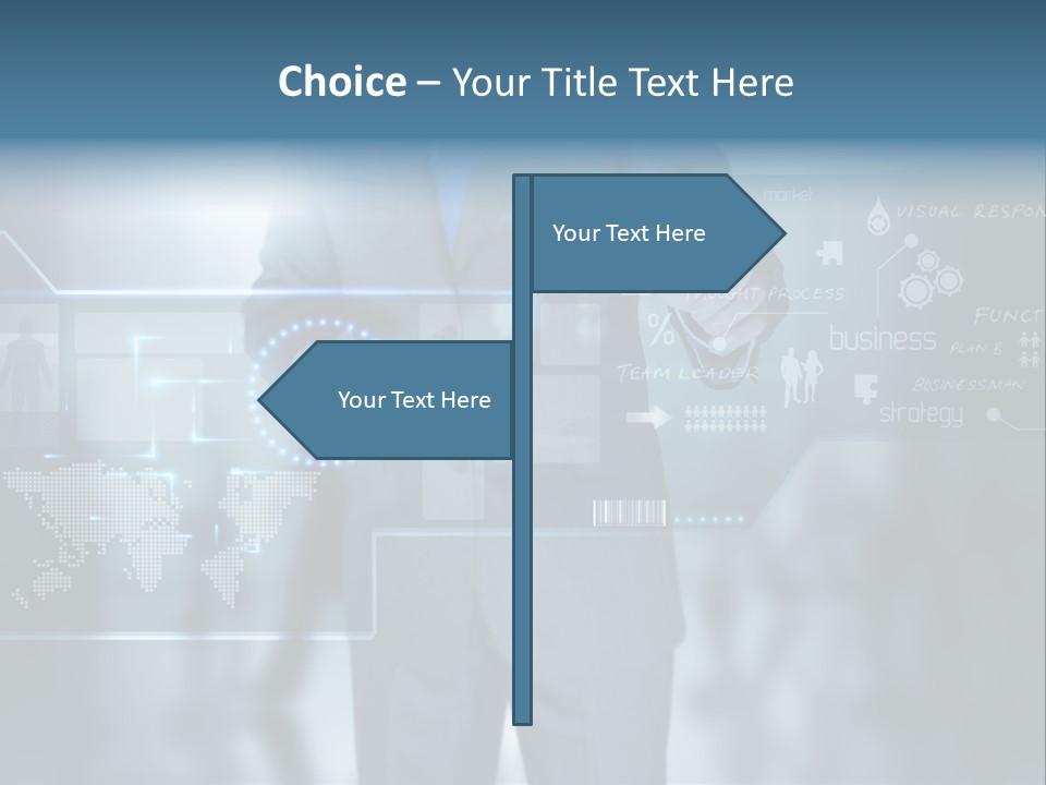 Communication Background Concept PowerPoint Template