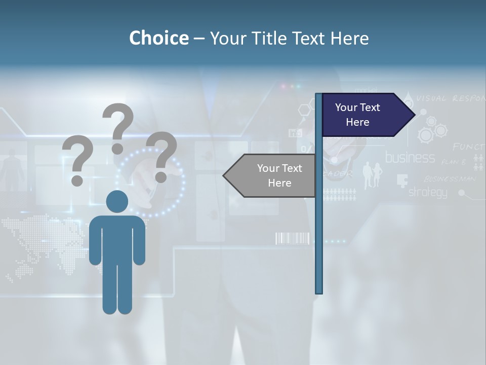 Communication Background Concept PowerPoint Template