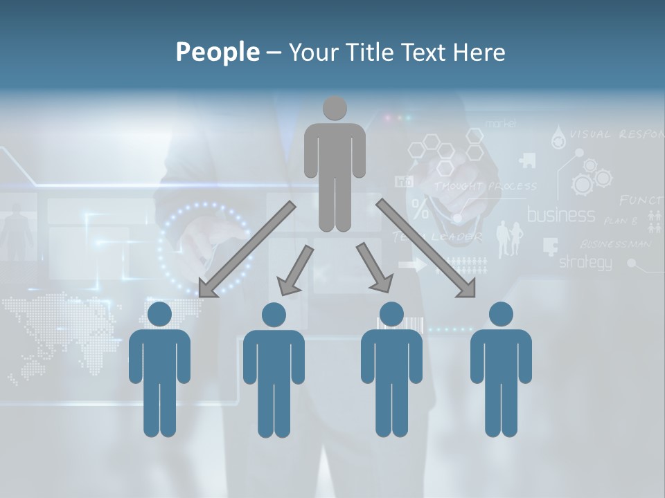 Communication Background Concept PowerPoint Template