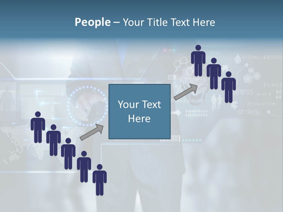 Communication Background Concept PowerPoint Template