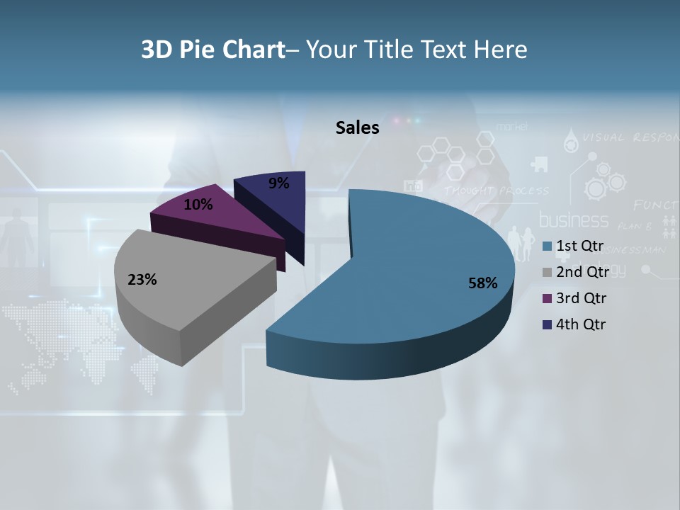 Communication Background Concept PowerPoint Template