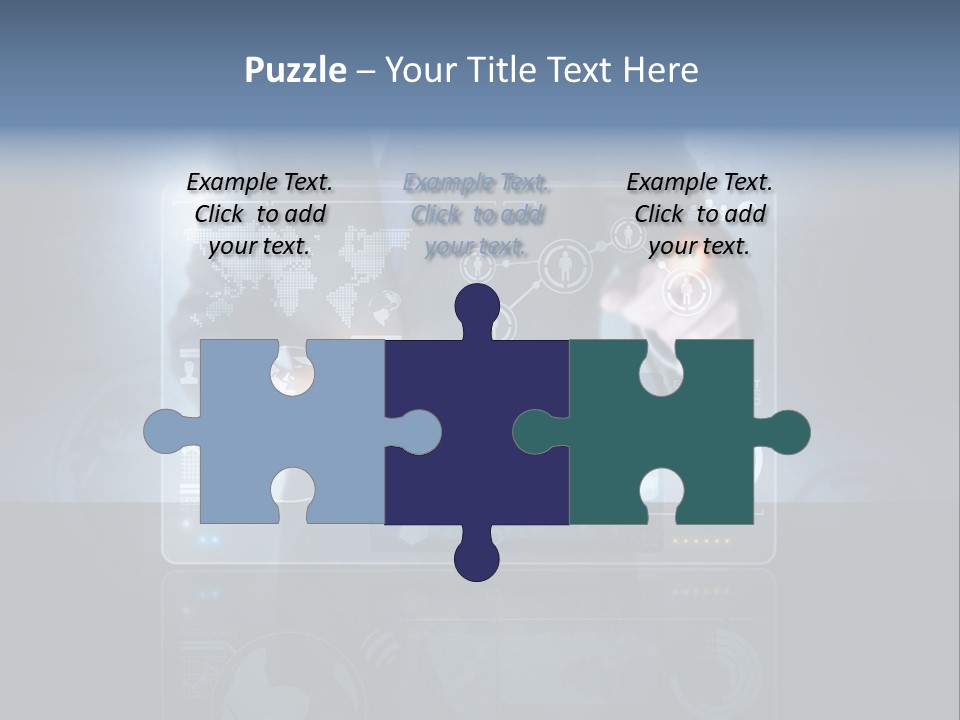 Information Advance Screen PowerPoint Template