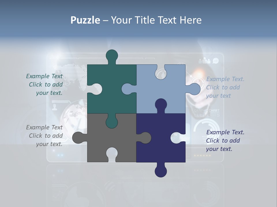 Information Advance Screen PowerPoint Template