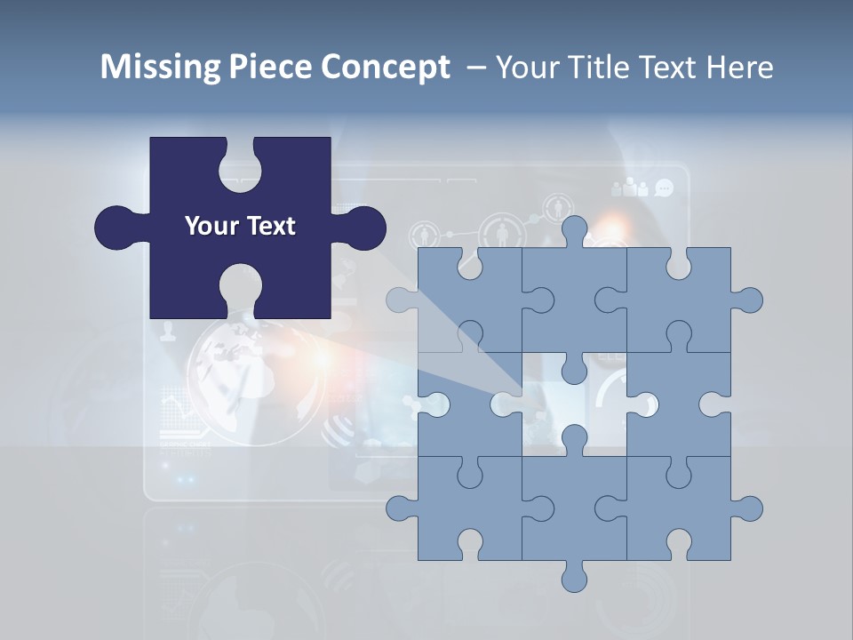 Information Advance Screen PowerPoint Template