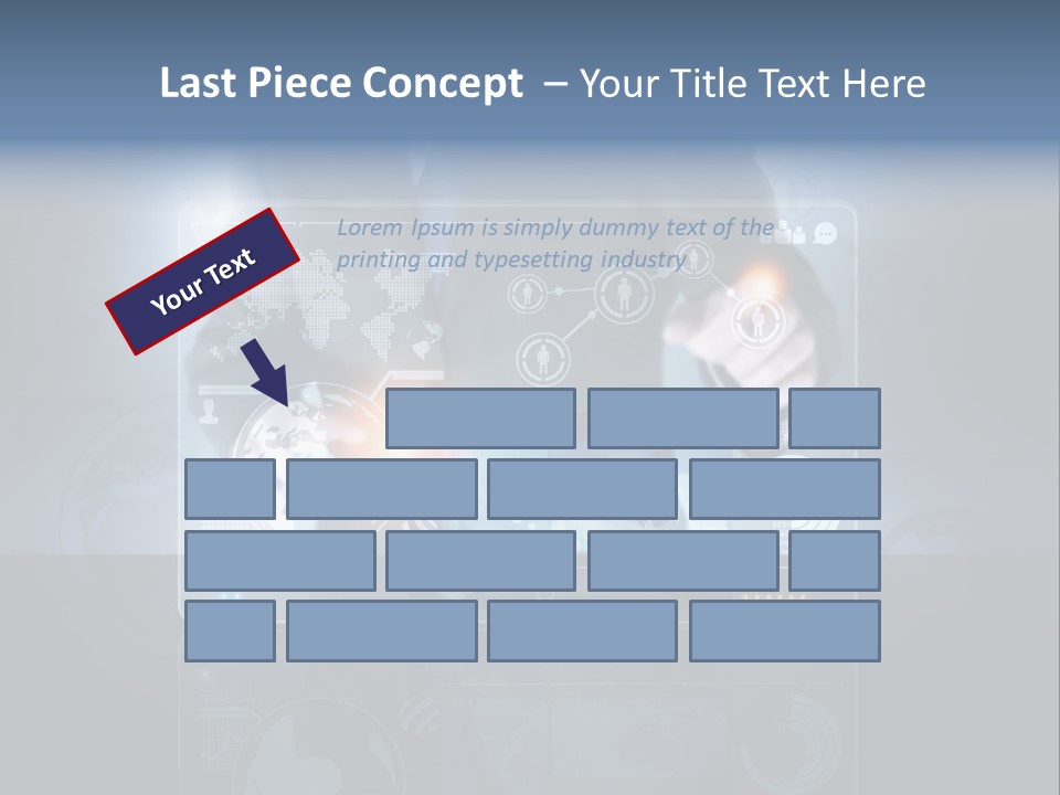 Information Advance Screen PowerPoint Template