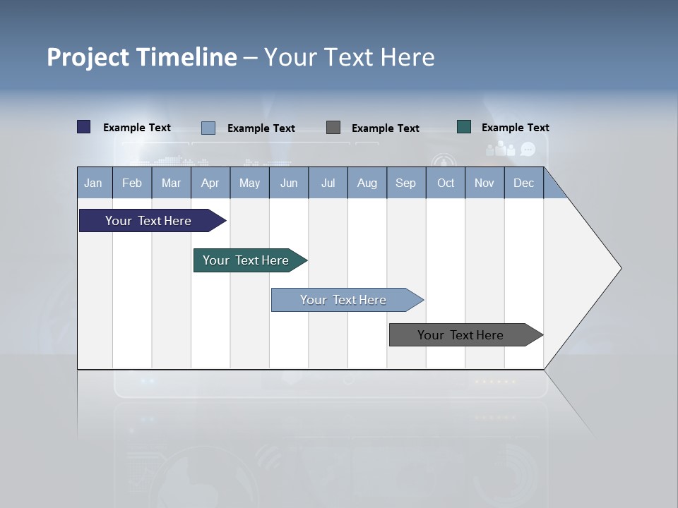 Information Advance Screen PowerPoint Template