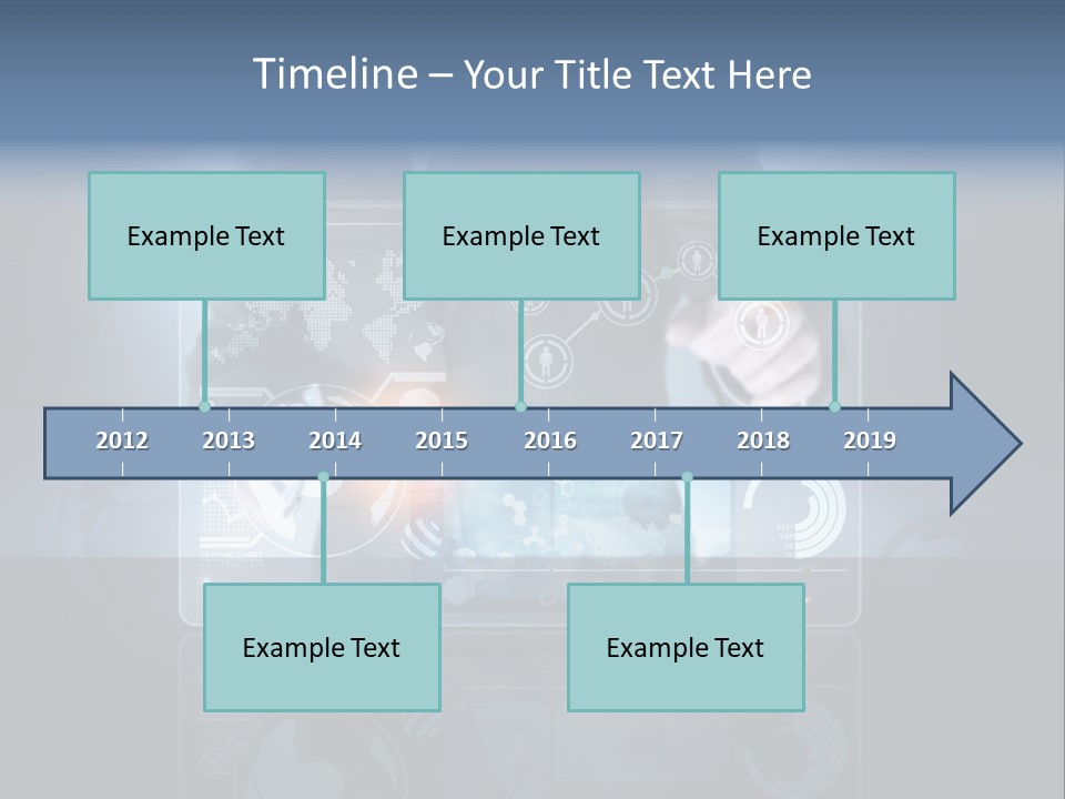 Information Advance Screen PowerPoint Template