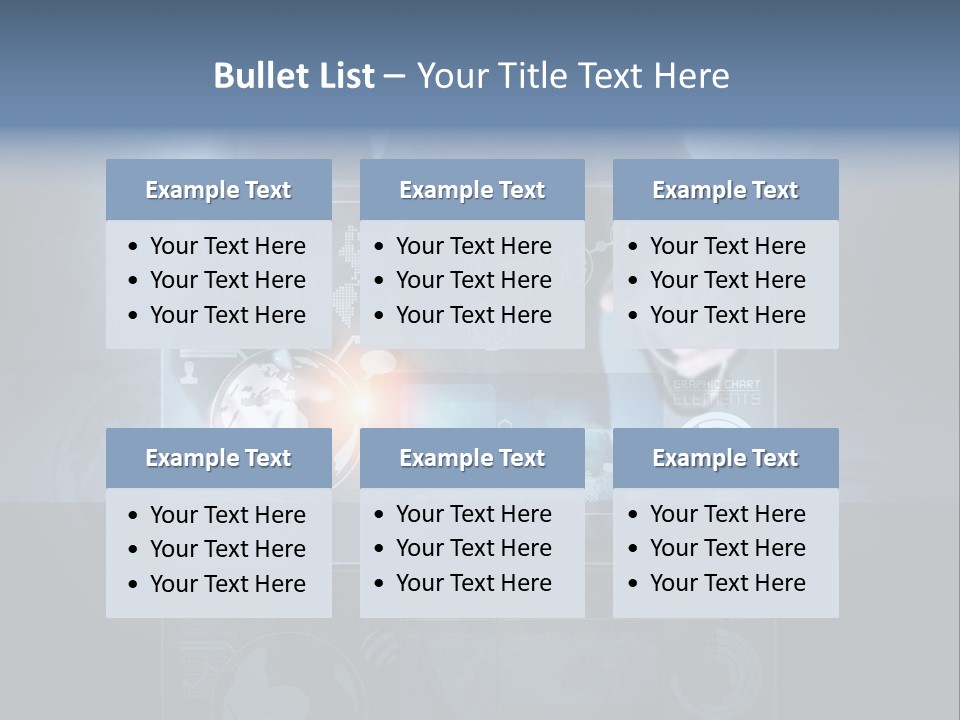Information Advance Screen PowerPoint Template