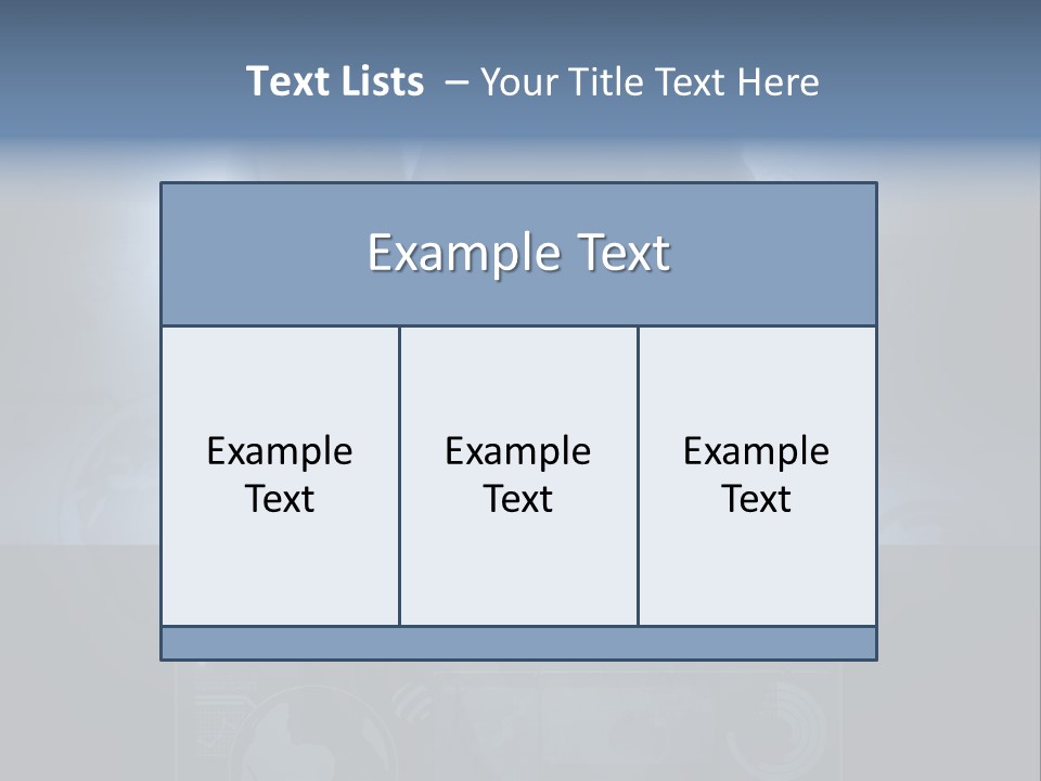 Information Advance Screen PowerPoint Template