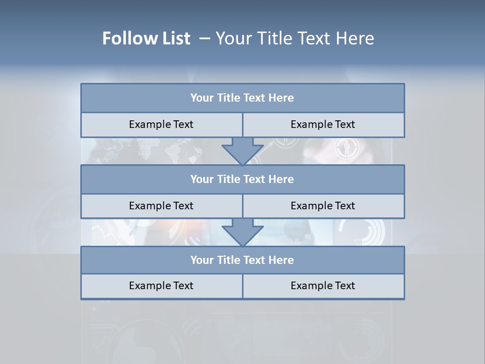 Information Advance Screen PowerPoint Template
