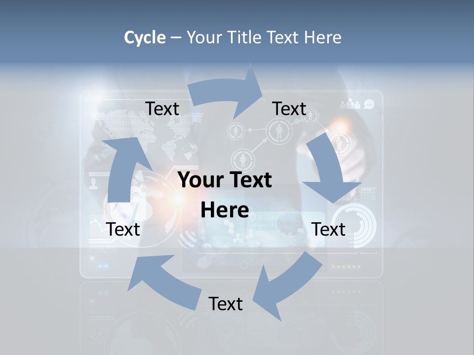 Information Advance Screen PowerPoint Template
