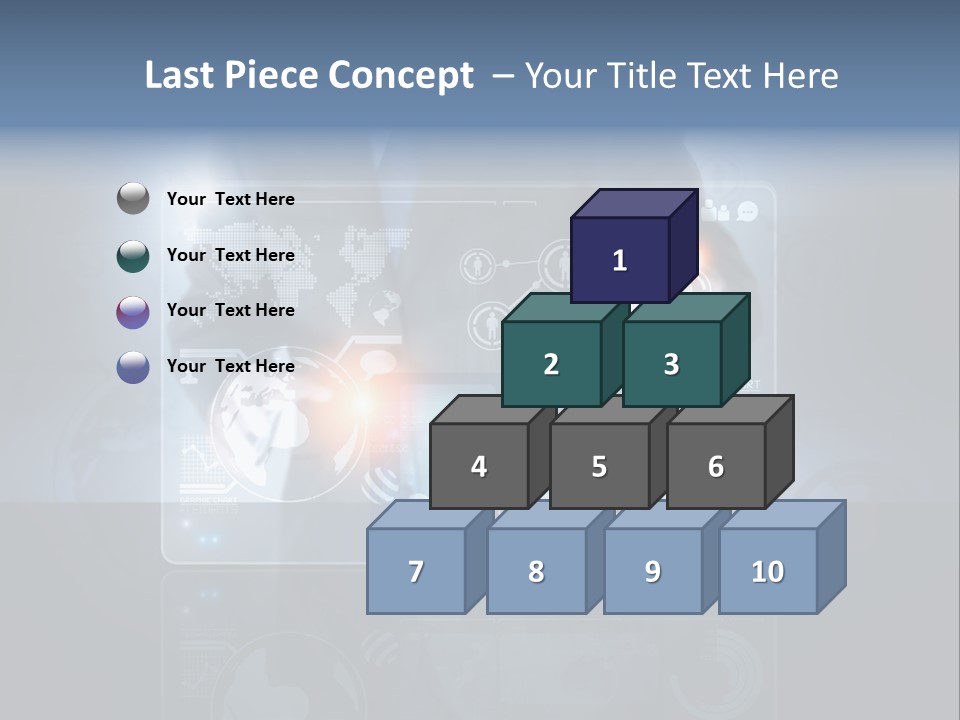Information Advance Screen PowerPoint Template