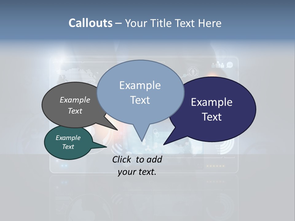 Information Advance Screen PowerPoint Template