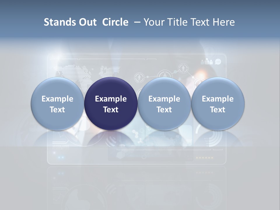 Information Advance Screen PowerPoint Template