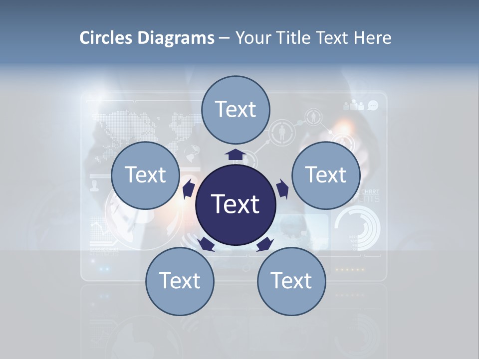 Information Advance Screen PowerPoint Template