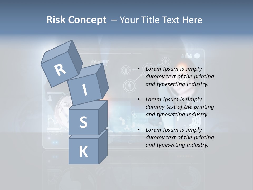 Information Advance Screen PowerPoint Template