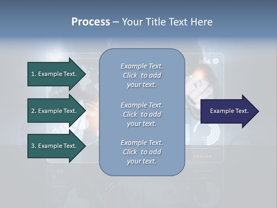 Information Advance Screen PowerPoint Template