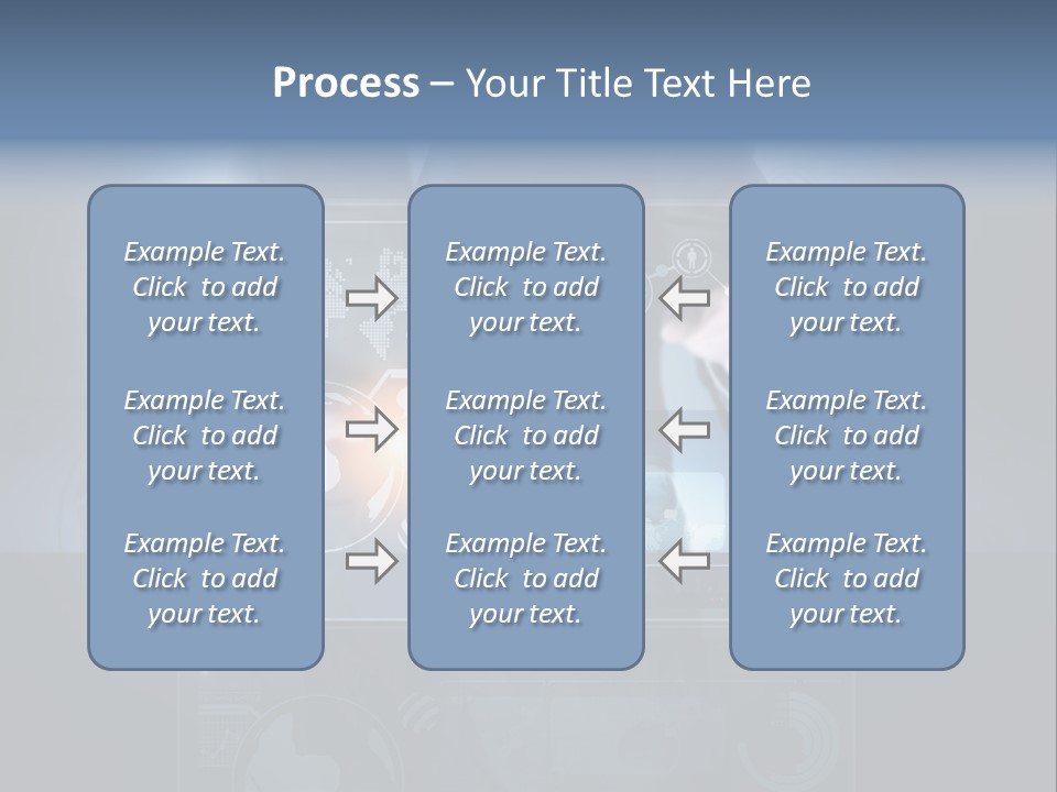 Information Advance Screen PowerPoint Template