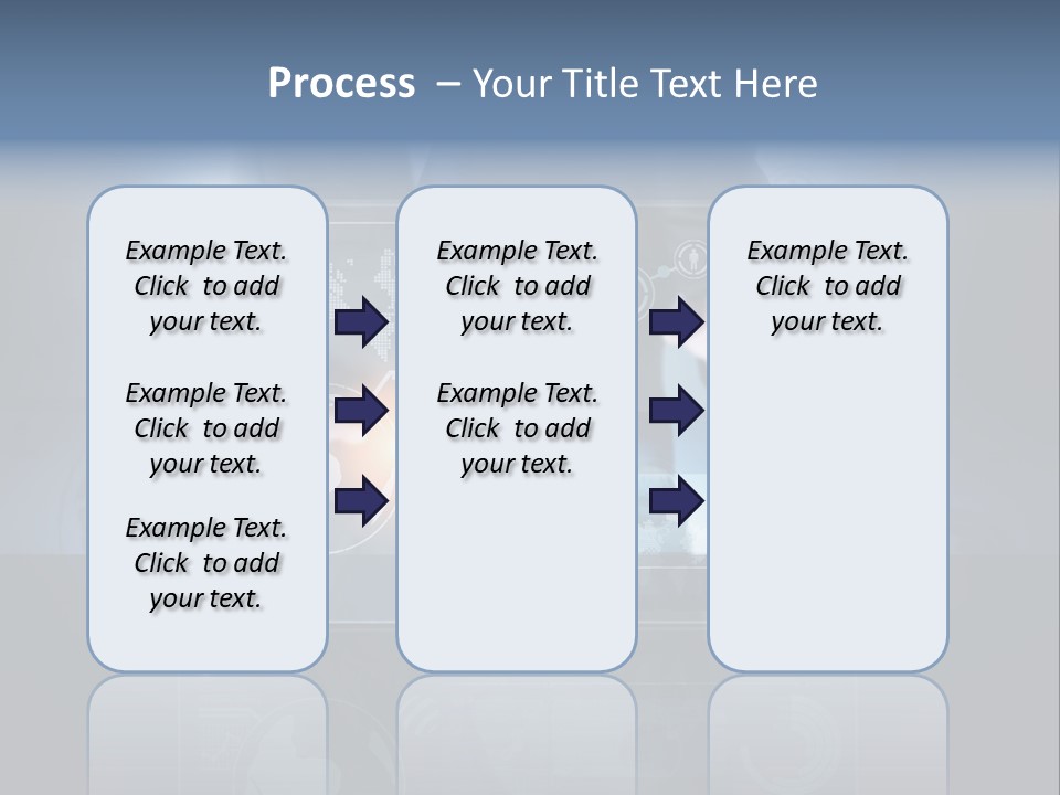 Information Advance Screen PowerPoint Template
