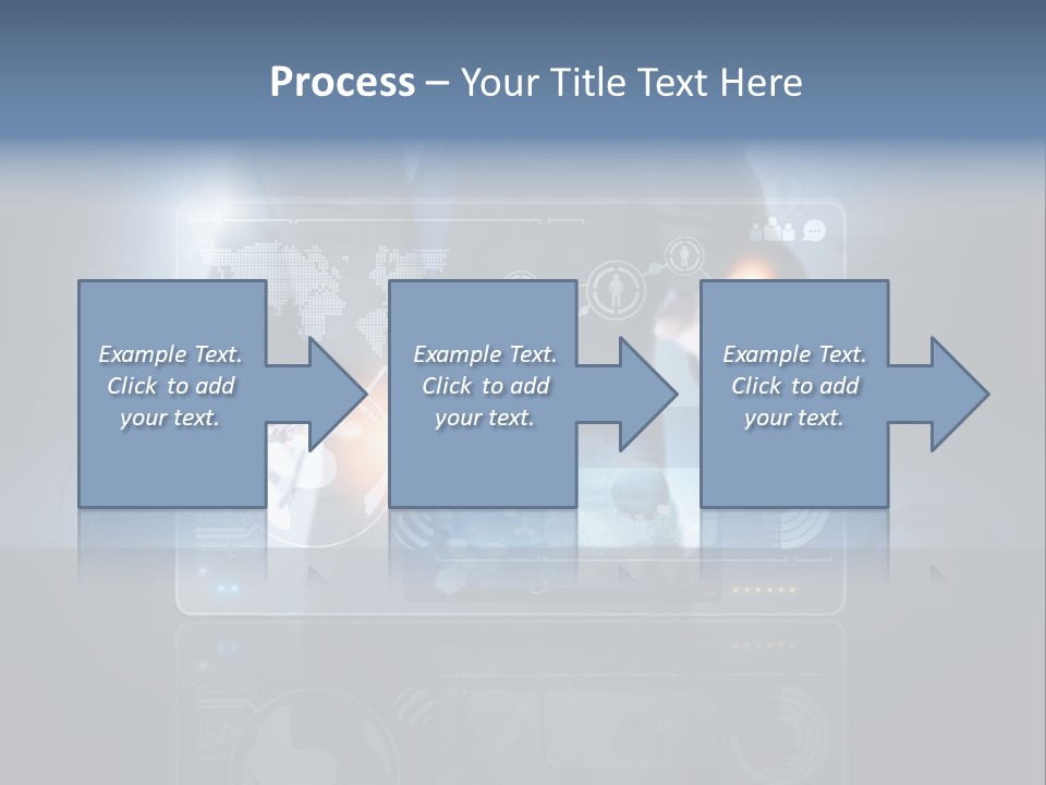 Information Advance Screen PowerPoint Template