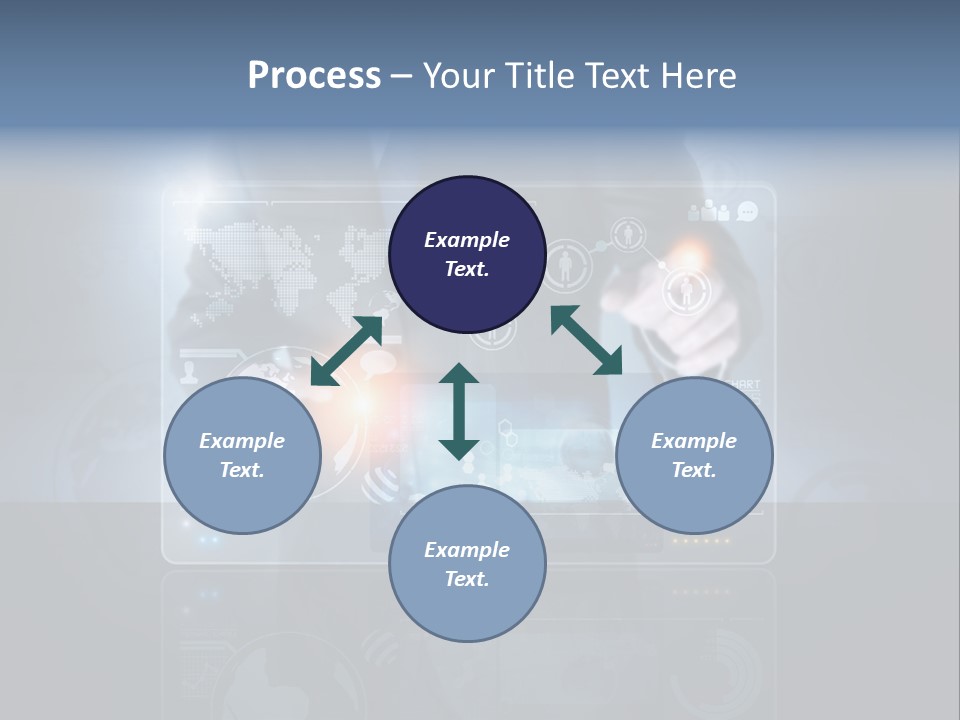 Information Advance Screen PowerPoint Template
