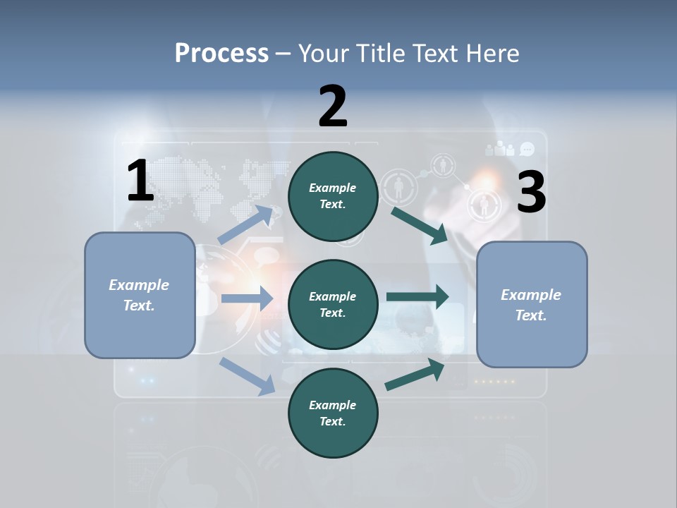 Information Advance Screen PowerPoint Template