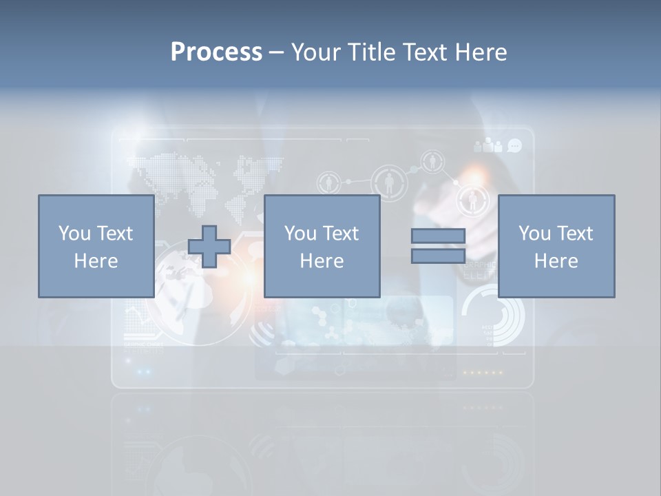 Information Advance Screen PowerPoint Template