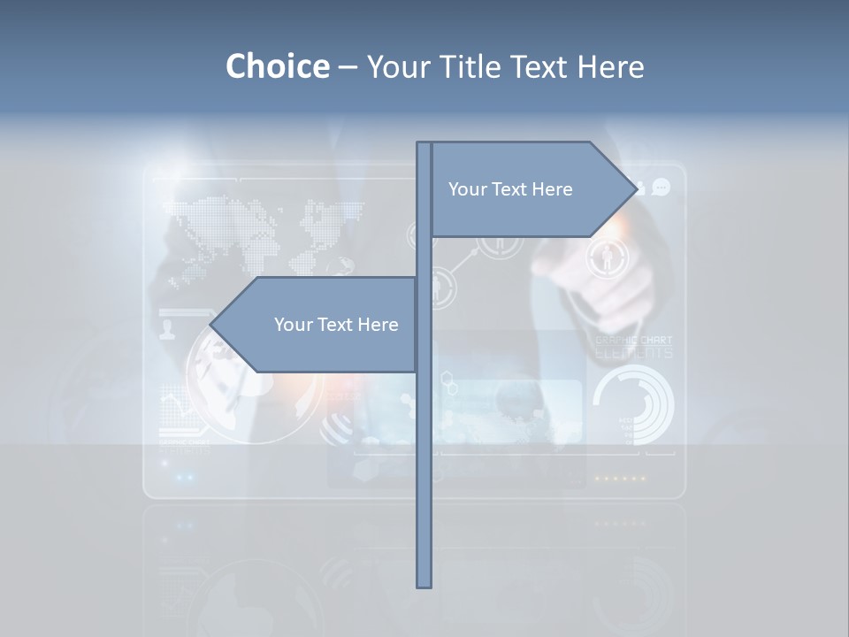 Information Advance Screen PowerPoint Template