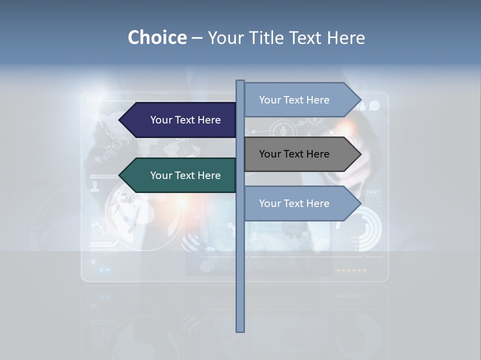 Information Advance Screen PowerPoint Template