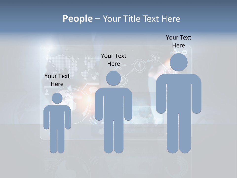 Information Advance Screen PowerPoint Template