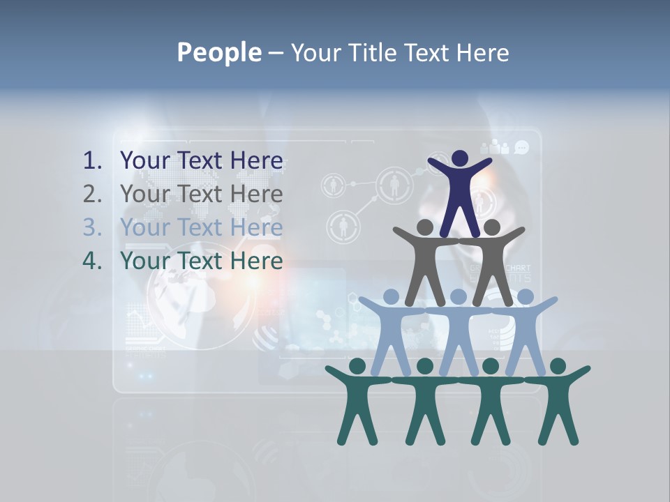 Information Advance Screen PowerPoint Template