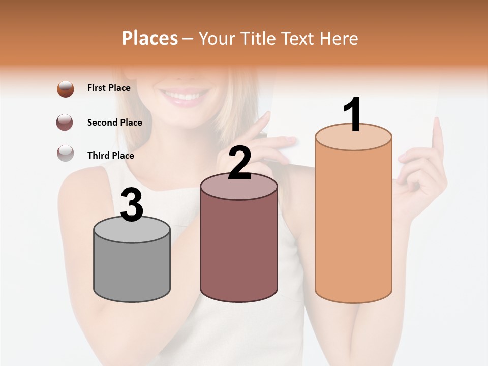 Eyes Finger Eye PowerPoint Template