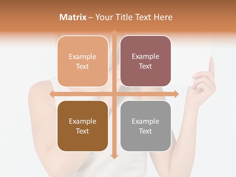 Eyes Finger Eye PowerPoint Template