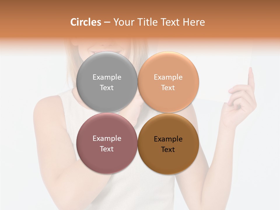 Eyes Finger Eye PowerPoint Template