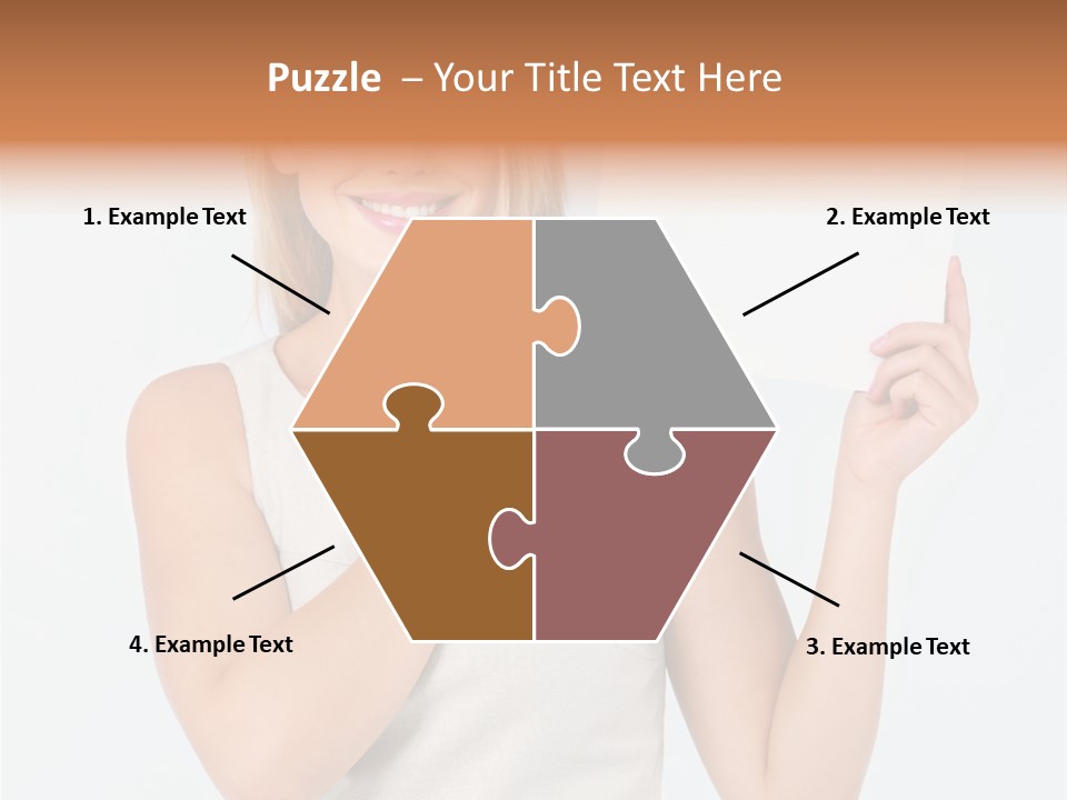 Eyes Finger Eye PowerPoint Template