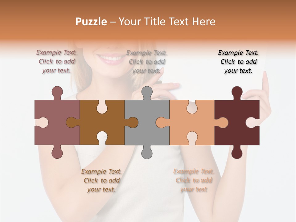 Eyes Finger Eye PowerPoint Template