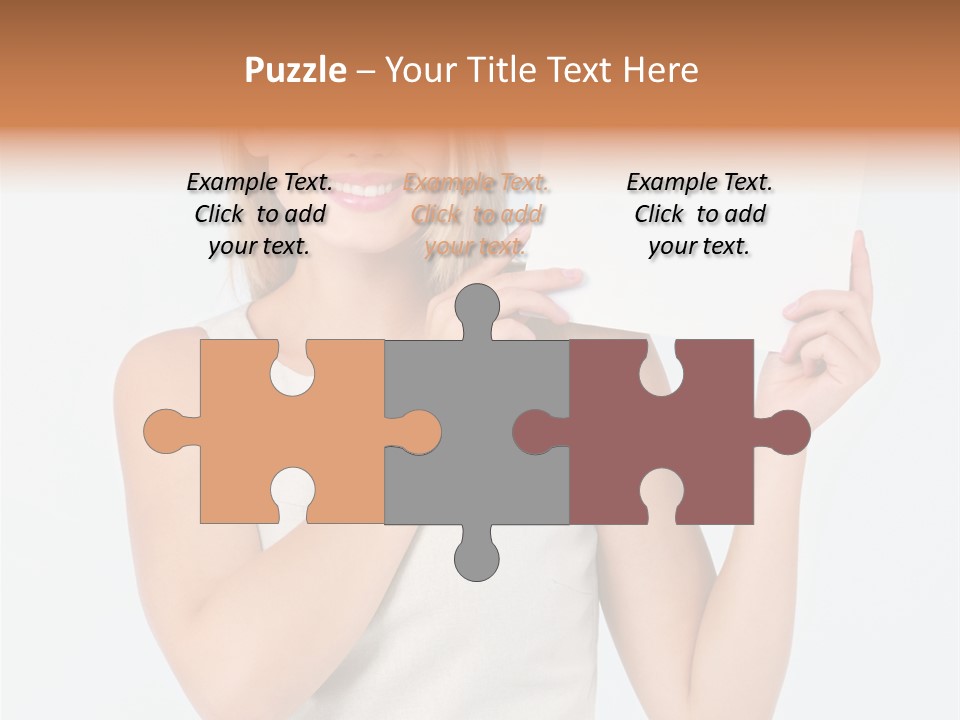 Eyes Finger Eye PowerPoint Template