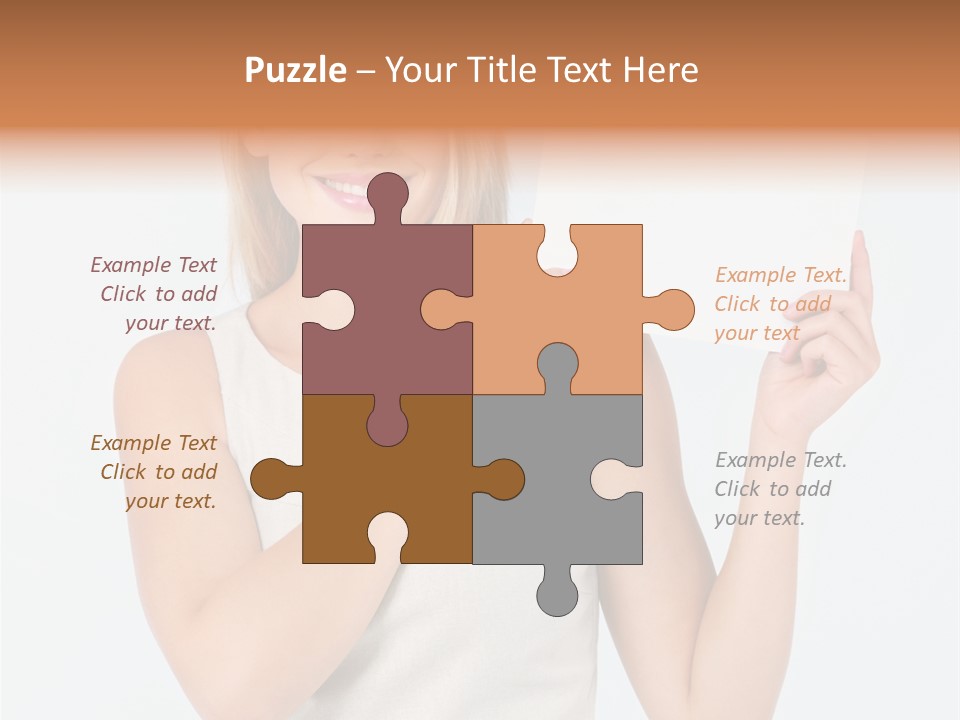 Eyes Finger Eye PowerPoint Template