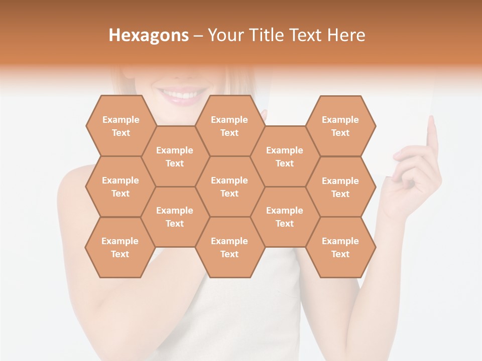 Eyes Finger Eye PowerPoint Template